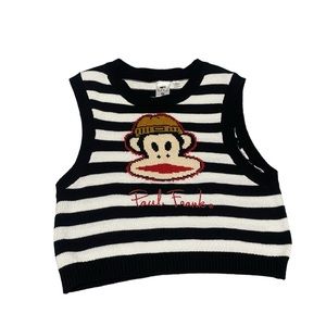 Paul Frank cropped sweater vest